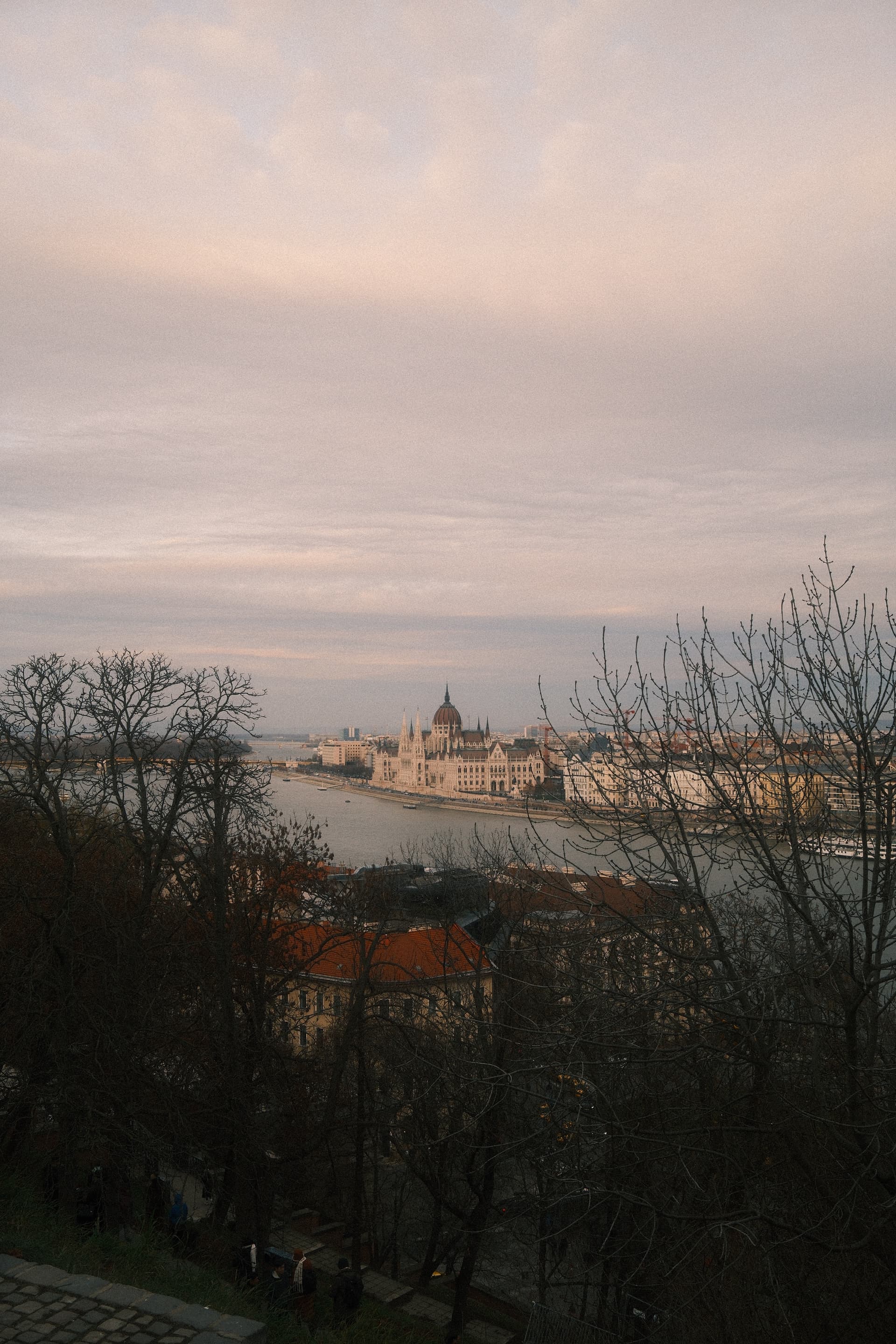 Hungarian Parliament from across the Danube, Budapest